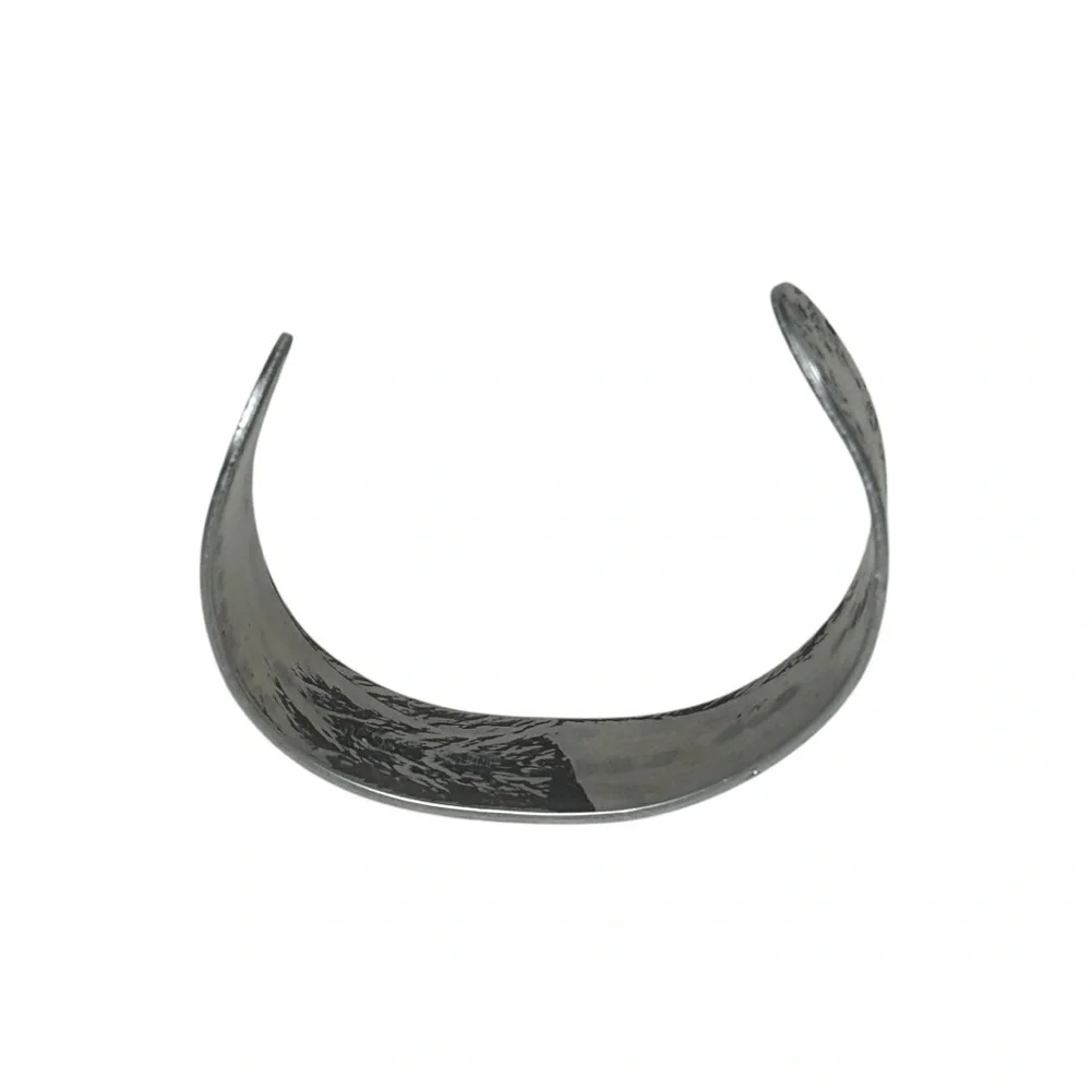 Handmade Mr. Rogers quote adjustable silver hypoallergenic wide‎ cuff bracelet